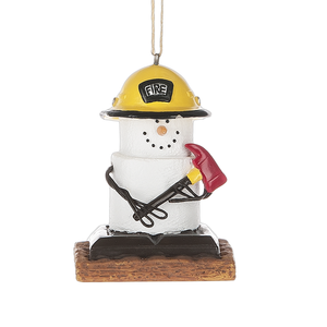 Smores Fire Fighter Ornament