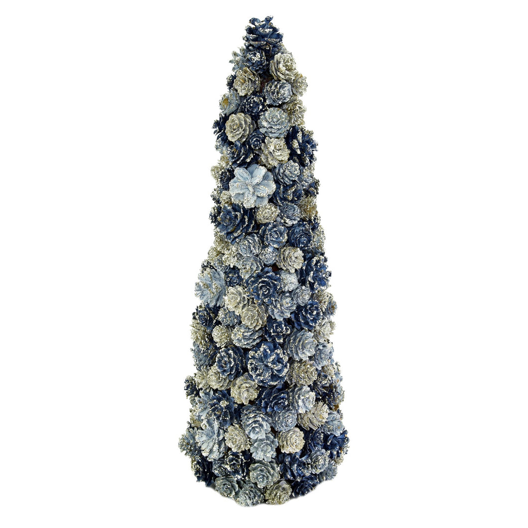 Blue Pinecone Tree