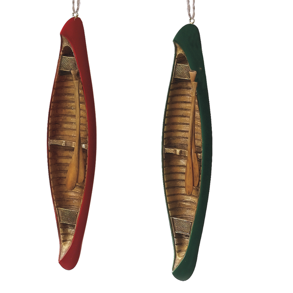 Authentic Canoe Ornament