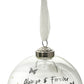 Always & Forever Memorial Glass Ornament