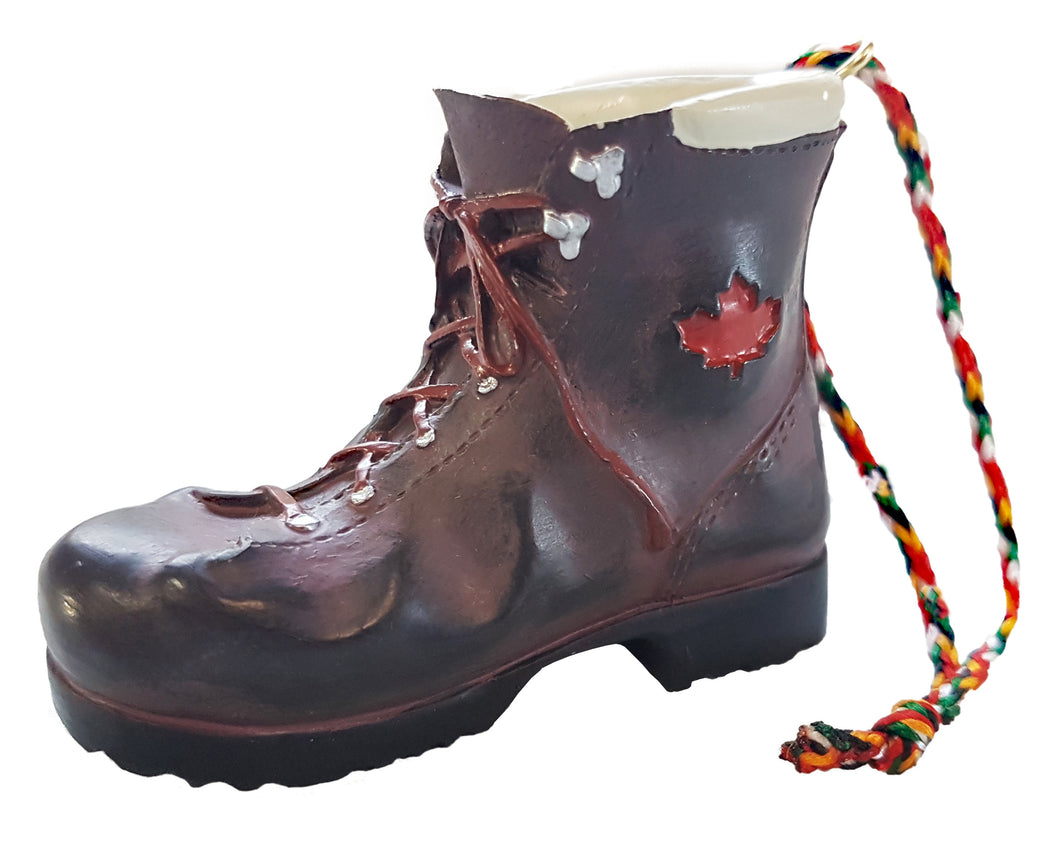 Canadian Hiking Boot Ornament