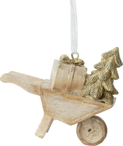 First Frost Wheelbarrow Ornament