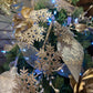 Gold Glitter Mesh Ribbon