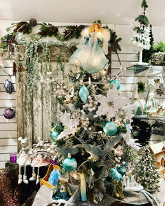 Blue  Angel Tree Topper