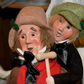 Bob Cratchit and Tiny Tim Byers Choice Carollers