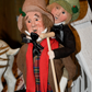 Bob Cratchit and Tiny Tim Byers Choice Carollers