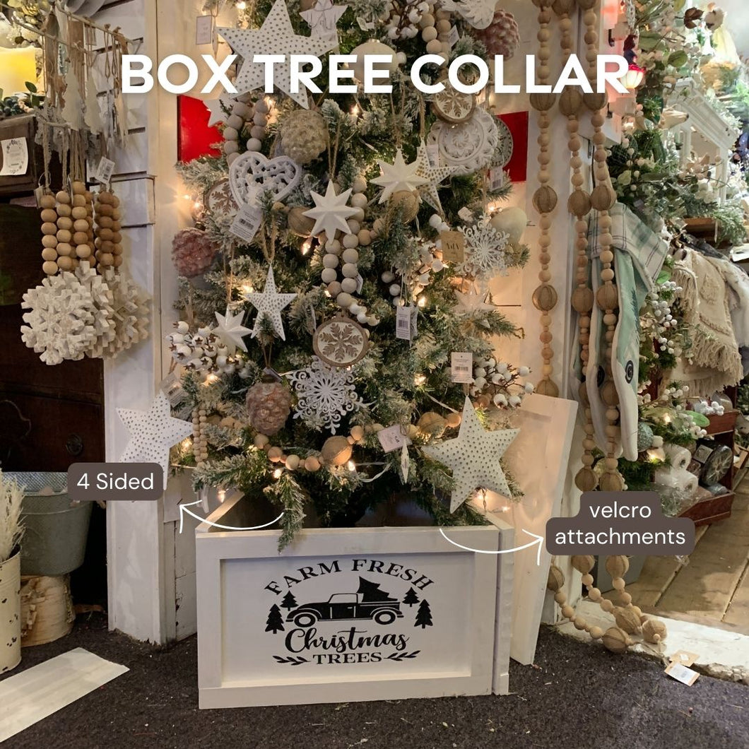 Wood Box Tree Collar