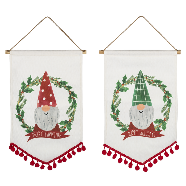 Canvas Gnome Wall Hanging
