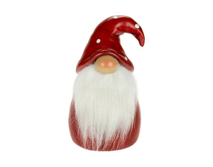 Red & White Dot Hat Gnome