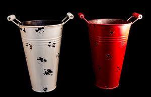 Rustic Metal Bucket