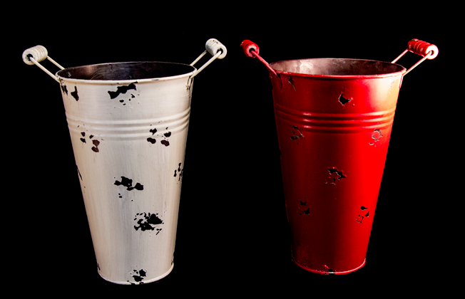 Rustic Metal Bucket