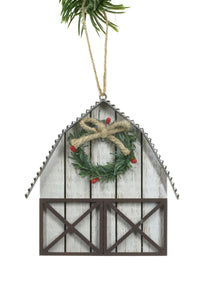 Rustic Barn Wood Ornament