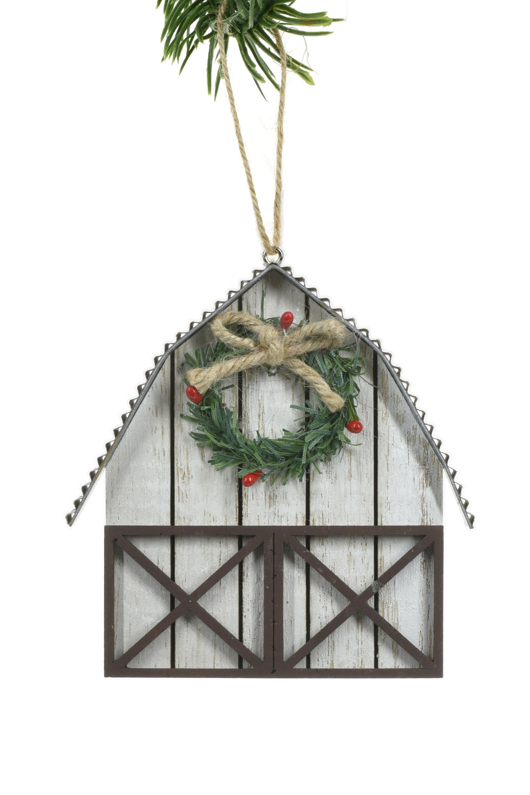 Rustic Barn Wood Ornament