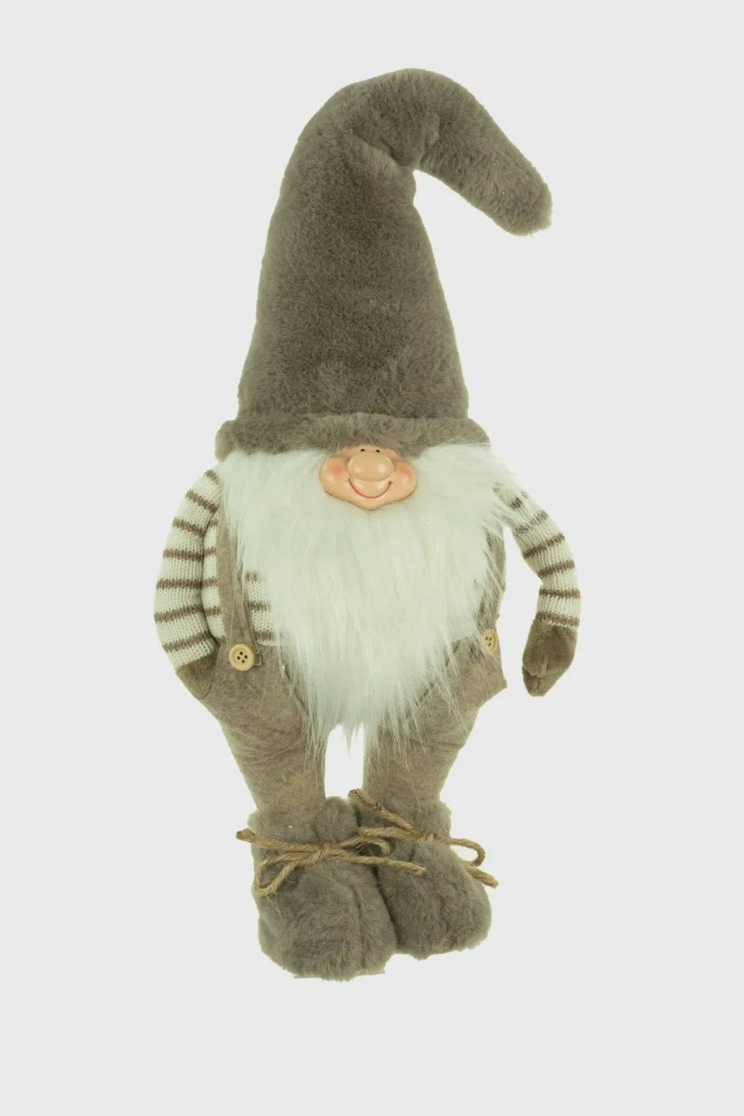 Tall Plush Standing Gnome