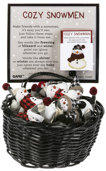Little Snowman Charm