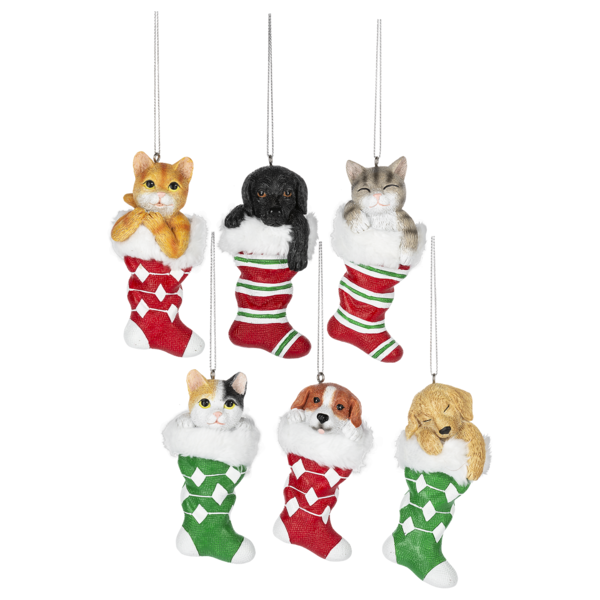 Pet In A Stocking Ornament