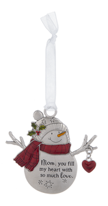 Swirls of Christmas Joy Snowmen