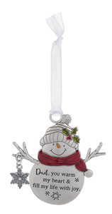 Swirls of Christmas Joy Snowmen