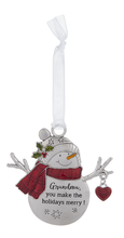 Load image into Gallery viewer, Swirls of Christmas Joy Snowmen
