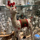 Plush Fabric Snowflake Reindeer