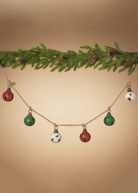 Multi Colour Jingle Bell Garland
