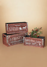 Load image into Gallery viewer, Rustic Red Vintage Crates
