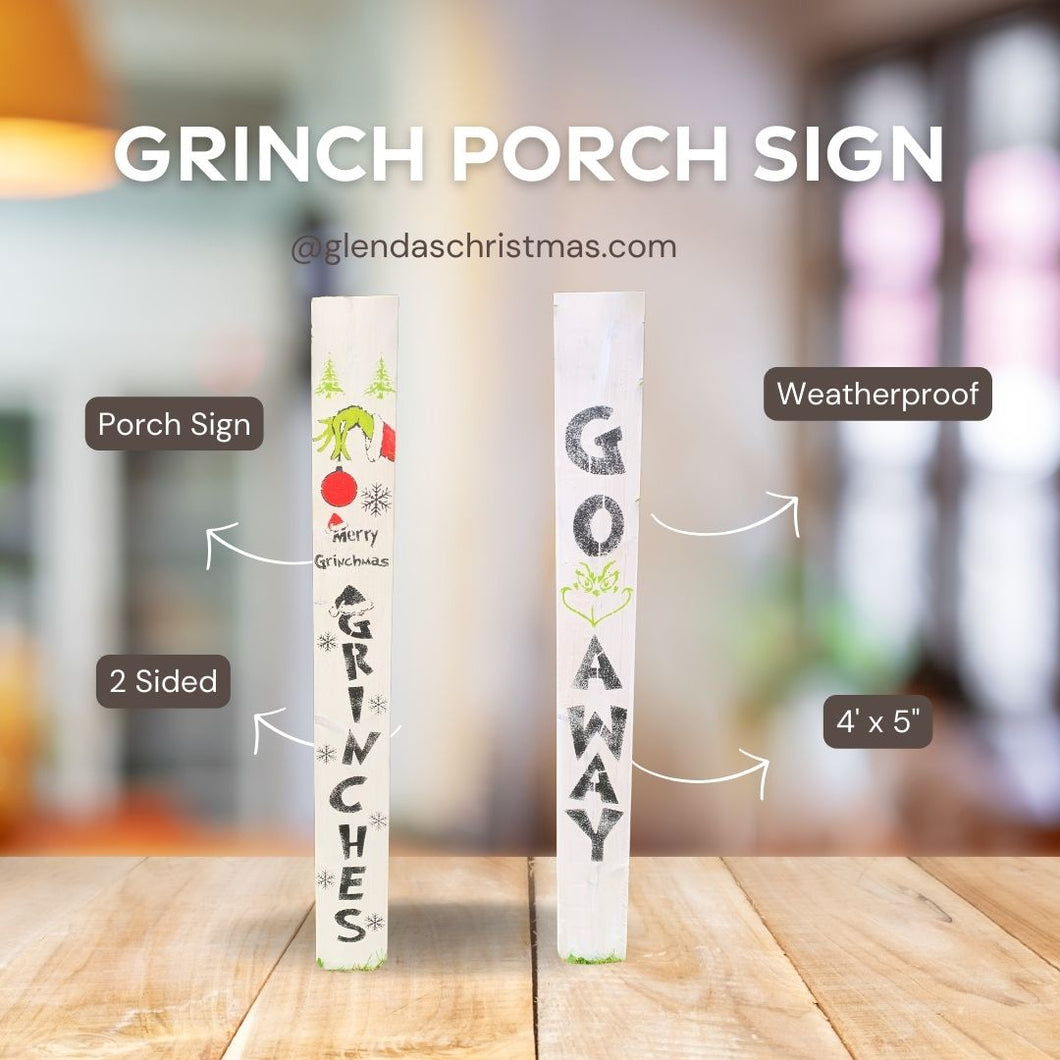 Grinchmas Porch Board