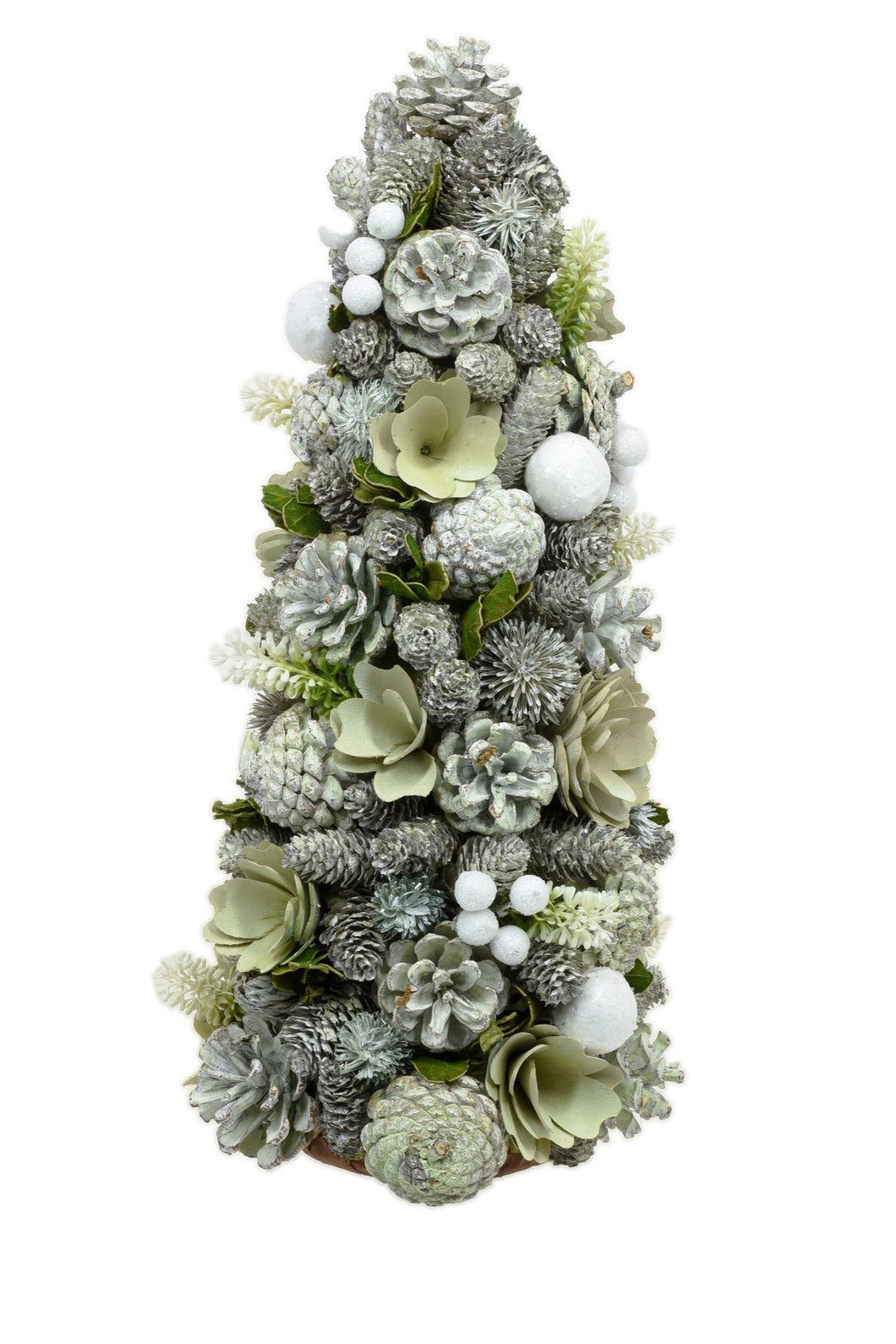 Seafoam Green Pinecone Tree