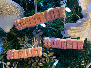 Pink Dance Ornament