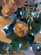Load image into Gallery viewer, Gold Glitter Ball Ornament
