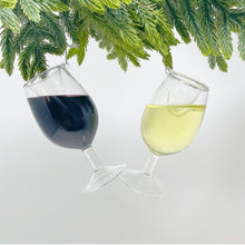 Load image into Gallery viewer, White Wine Glass Ornament
