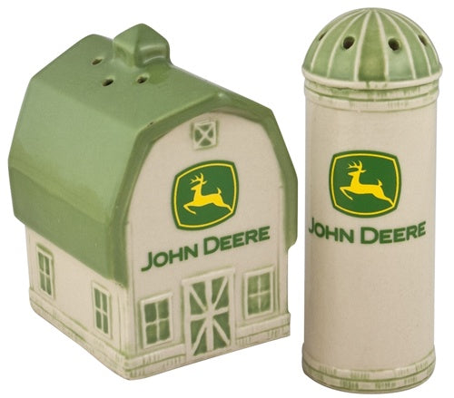 John Deere Barn Salt & Pepper Set