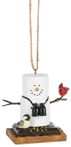 Smores Bird Watching Ornament