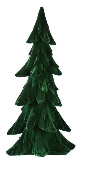 Rich Green Velvet Tree