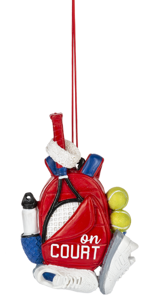 Tennis Bag Ornament
