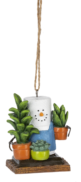 Crazy Plant Loving Smores Ornament