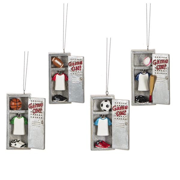 Gym Locker Ornament