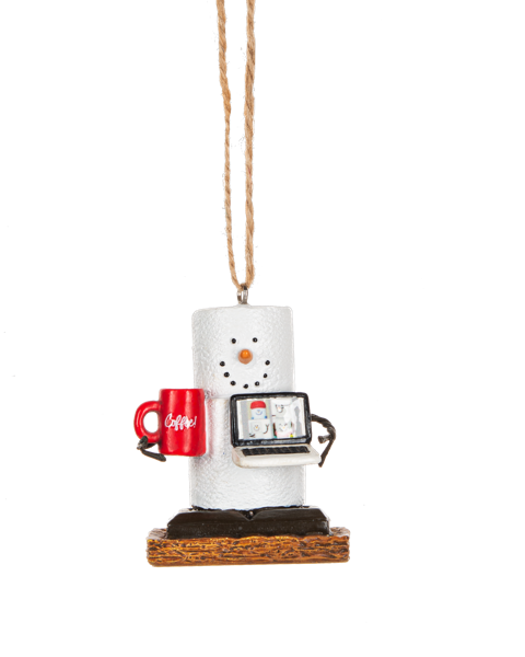 Smores Online Chat Ornament