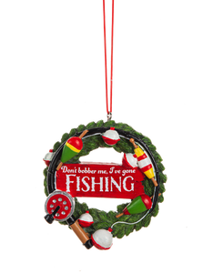 Don't Bobber Me Fishing Ornament