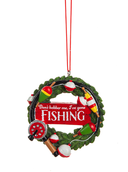 Don't Bobber Me Fishing Ornament