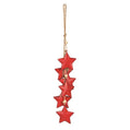 Red Metal Star Door Hanger