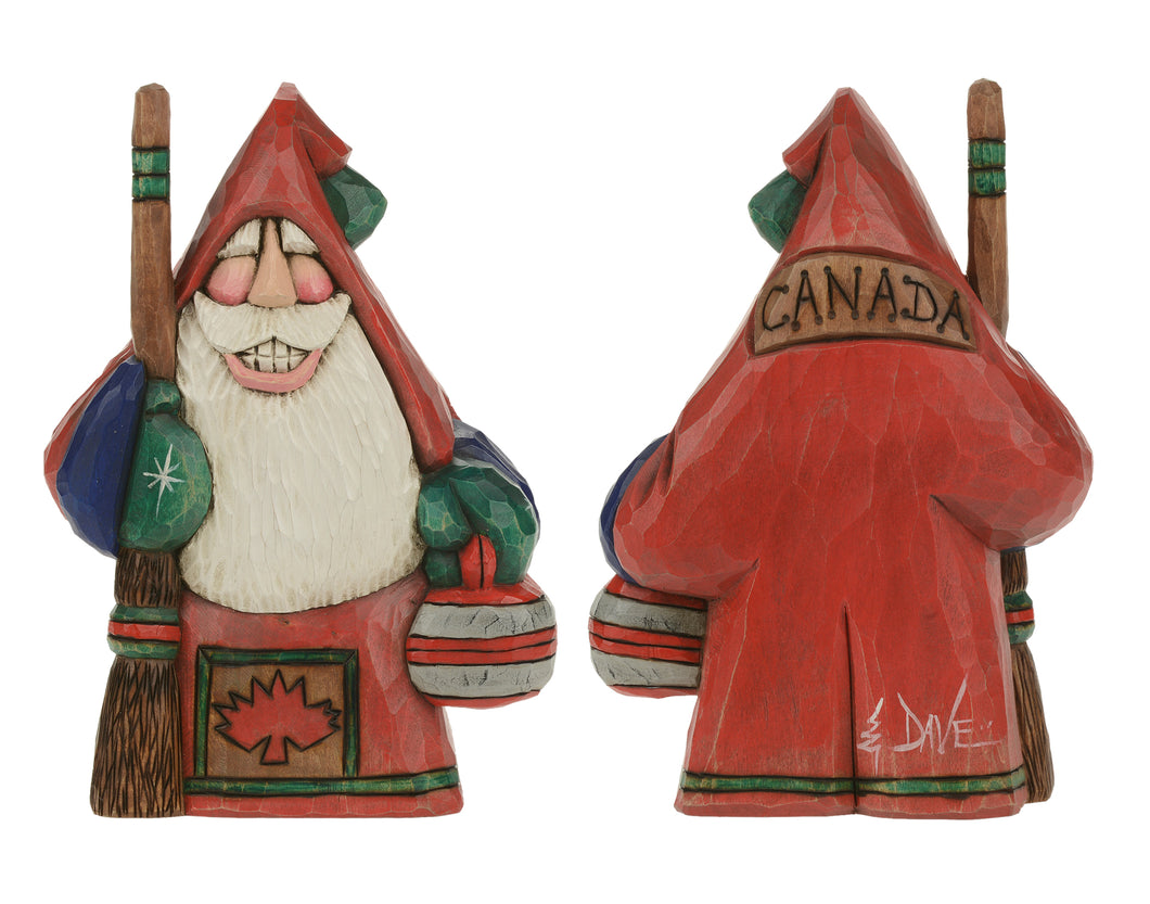 Canadian Curler Santa
