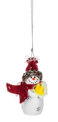 Angel Snowman Name Ornament (2023 Edition)