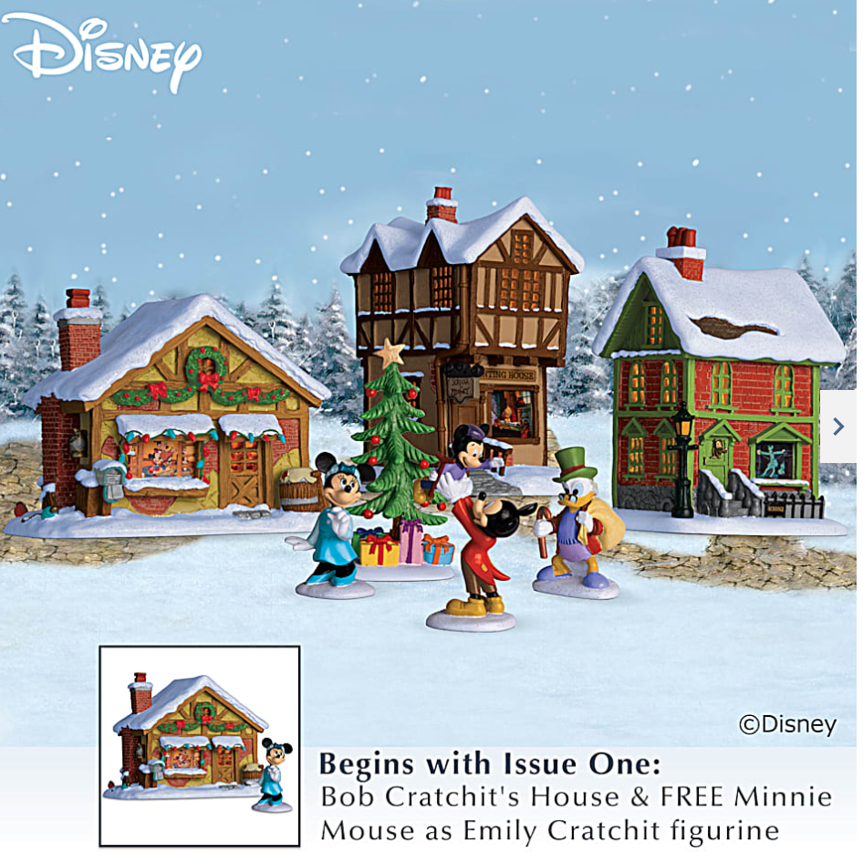 Disney Mickey Mouse's Christmas Carol Village Collection