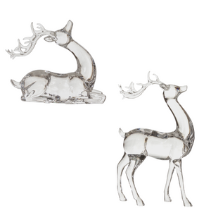 Clear Acrylic Deer