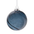 Lovely Blue Glass Ball Ornament