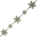 Champagne Gold Snowflake Garland