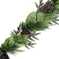 Magnolia & Cedar Garland w Cones