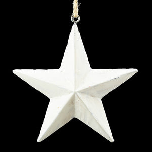 Vintage Metal Star Ornament