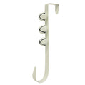 White Metal Wreath Hanger